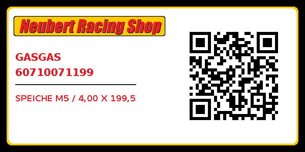 GASGAS 60710071199