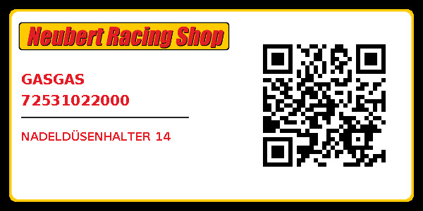 GASGAS 72531022000