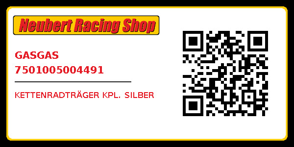 GASGAS 7501005004491