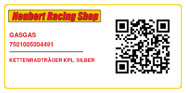 GASGAS 7501005004491