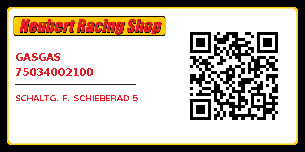 GASGAS 75034002100