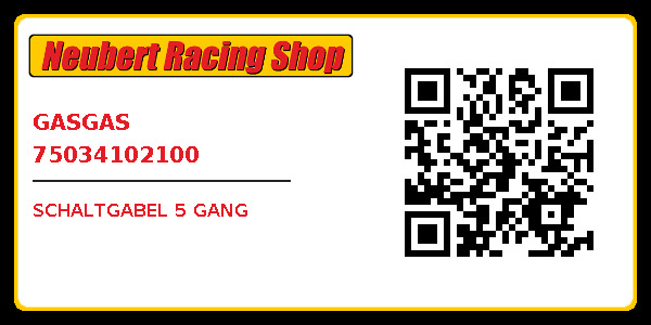 GASGAS 75034102100