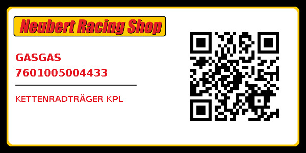GASGAS 7601005004433
