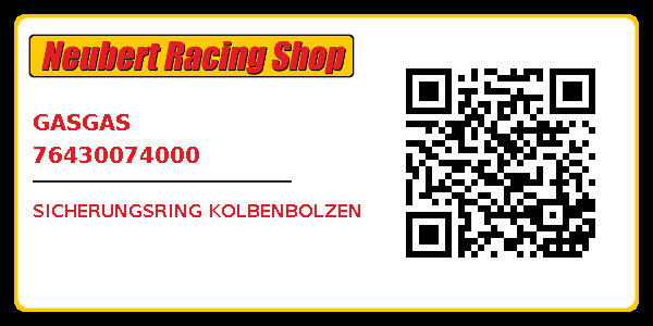 GASGAS 76430074000