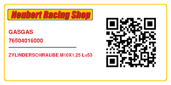 GASGAS 76504016000