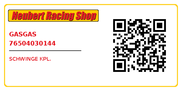 GASGAS 76504030144