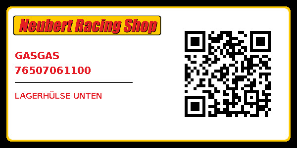 GASGAS 76507061100