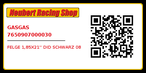 GASGAS 7650907000030