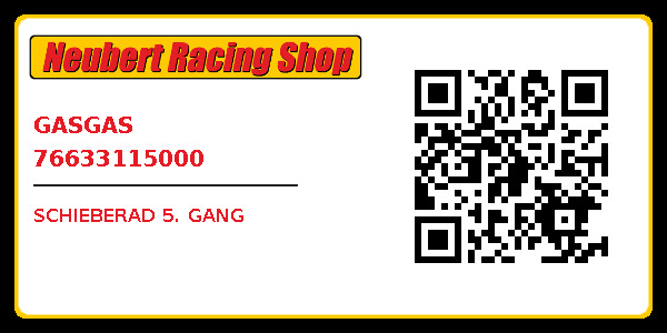 GASGAS 76633115000