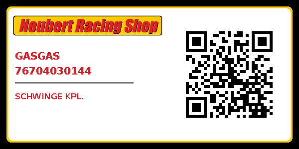 GASGAS 76704030144