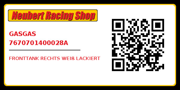GASGAS 7670701400028A