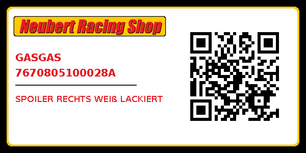 GASGAS 7670805100028A