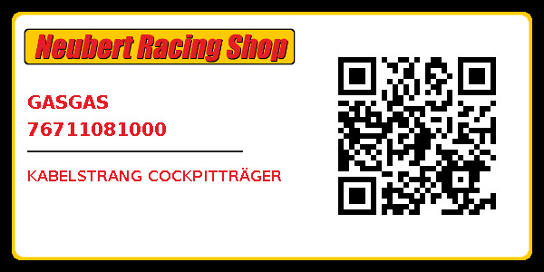 GASGAS 76711081000