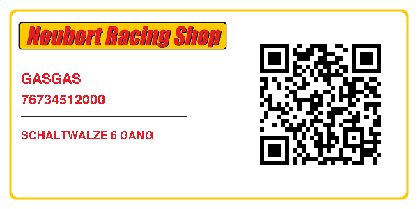 GASGAS 76734512000