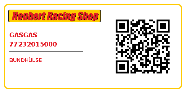 GASGAS 77232015000