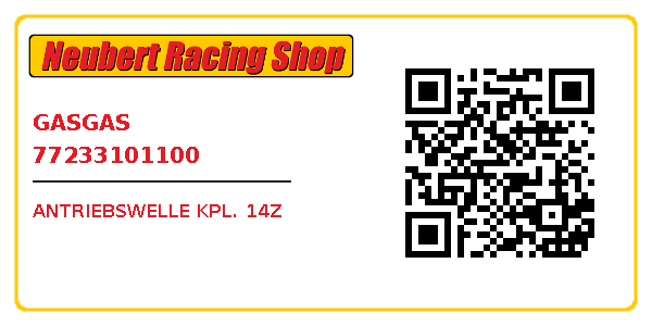 GASGAS 77233101100