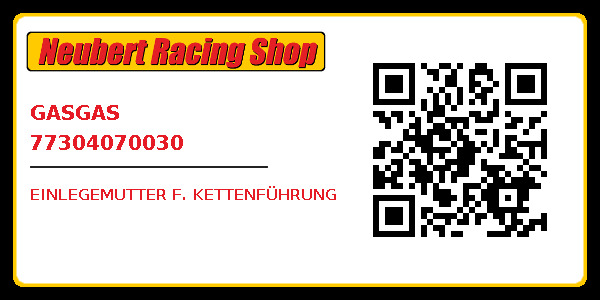 GASGAS 77304070030
