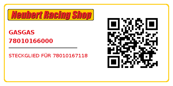 GASGAS 78010166000