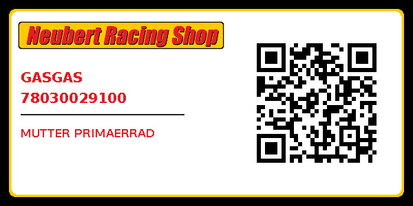 GASGAS 78030029100