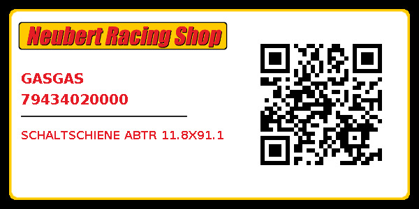 GASGAS 79434020000