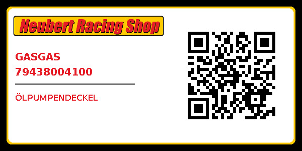 GASGAS 79438004100