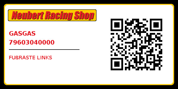 GASGAS 79603040000