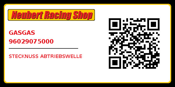 GASGAS 96029075000