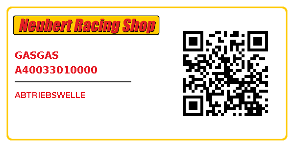 GASGAS A40033010000