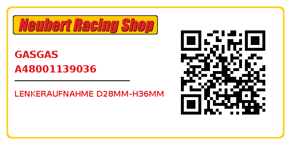 GASGAS A48001139036