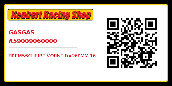 GASGAS A59009060000