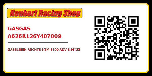 GASGAS A626R126Y407009