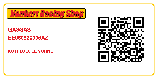 GASGAS BE050520006AZ