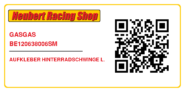 GASGAS BE120638006SM