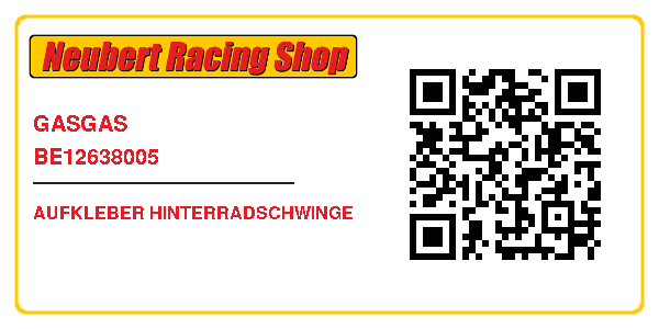 GASGAS BE12638005