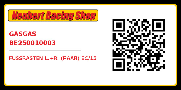 GASGAS BE250010003