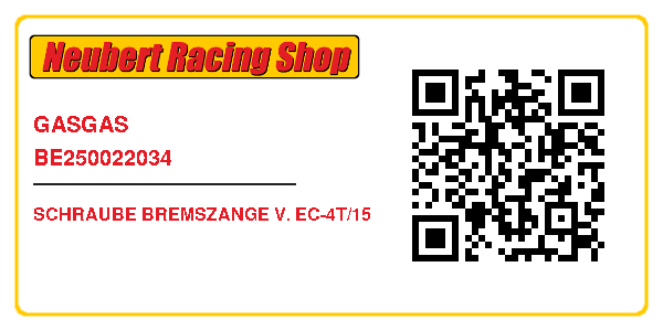 GASGAS BE250022034