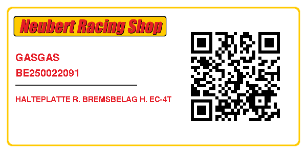 GASGAS BE250022091