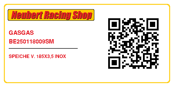 GASGAS BE250118009SM