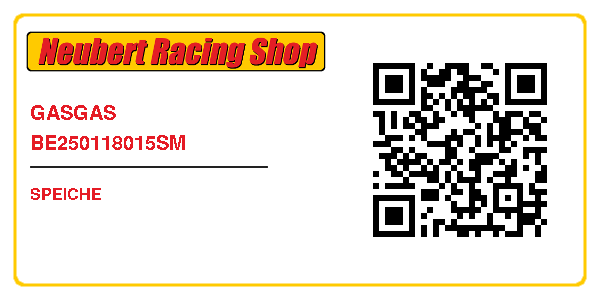 GASGAS BE250118015SM