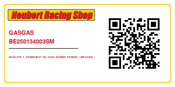 GASGAS BE250134003SM