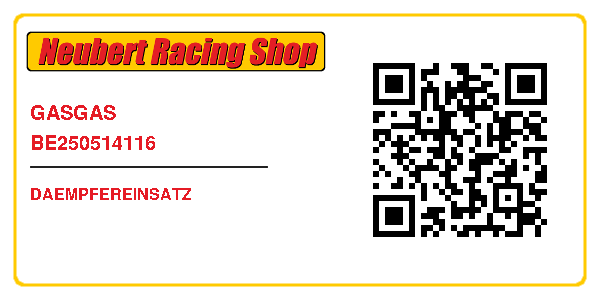 GASGAS BE250514116