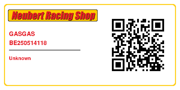 GASGAS BE250514118
