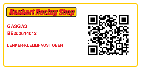 GASGAS BE250614012