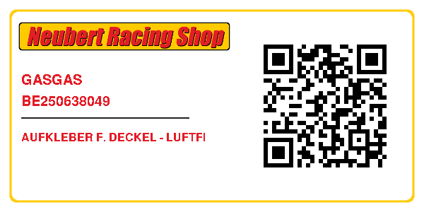 GASGAS BE250638049