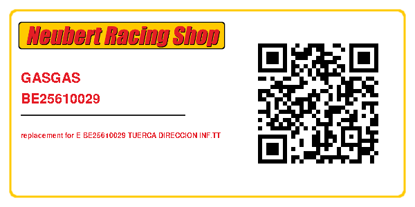 GASGAS BE25610029