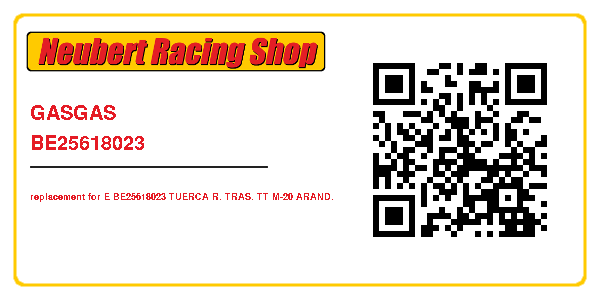 GASGAS BE25618023
