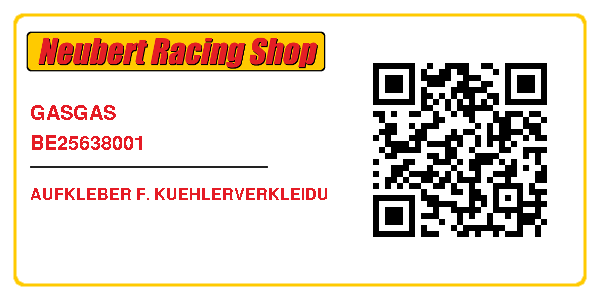 GASGAS BE25638001