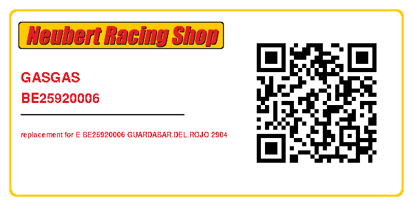 GASGAS BE25920006