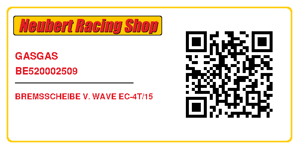 GASGAS BE520002509