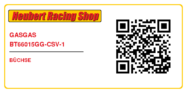 GASGAS BT66015GG-CSV-1